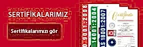 sertifikalarımız